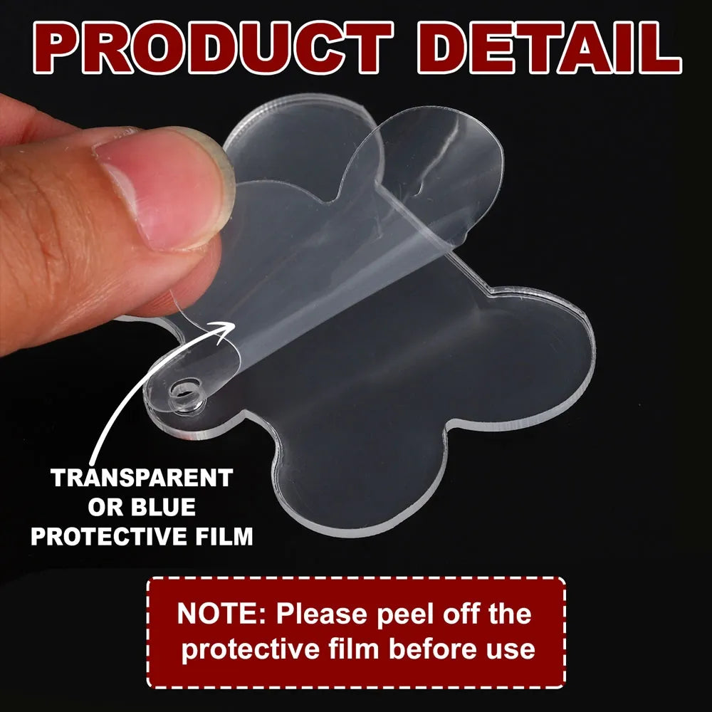 Pawprints In Heaven - Personalized Custom Acrylic Ornament