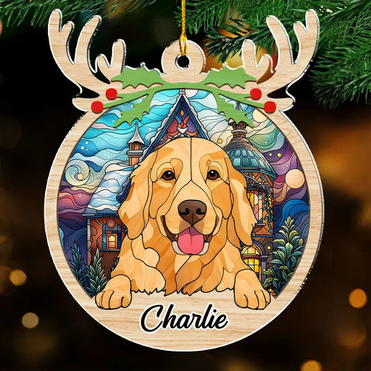 Warm Christmas - Personalized Custom Acrylic Ornament