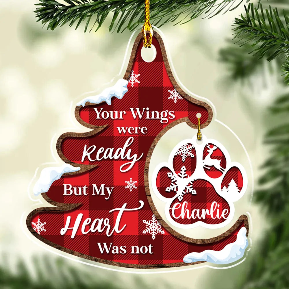 Pet Christmas - Personalized Custom Acrylic Ornament