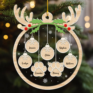 Paw Charm - Personalized Custom Acrylic Ornament