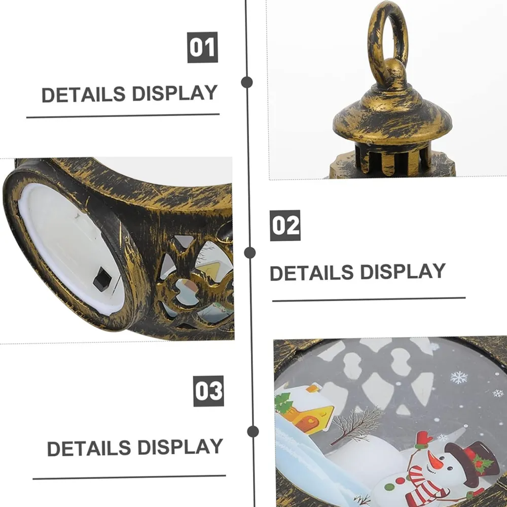 Beside You Photo - Personalized Custom 3D Effect Christmas Lantern