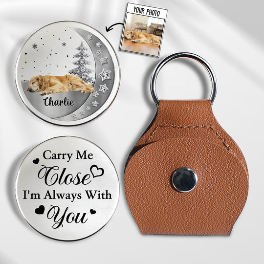 Beside You Photo - Personalized Custom 3D Effect Pocket Hug