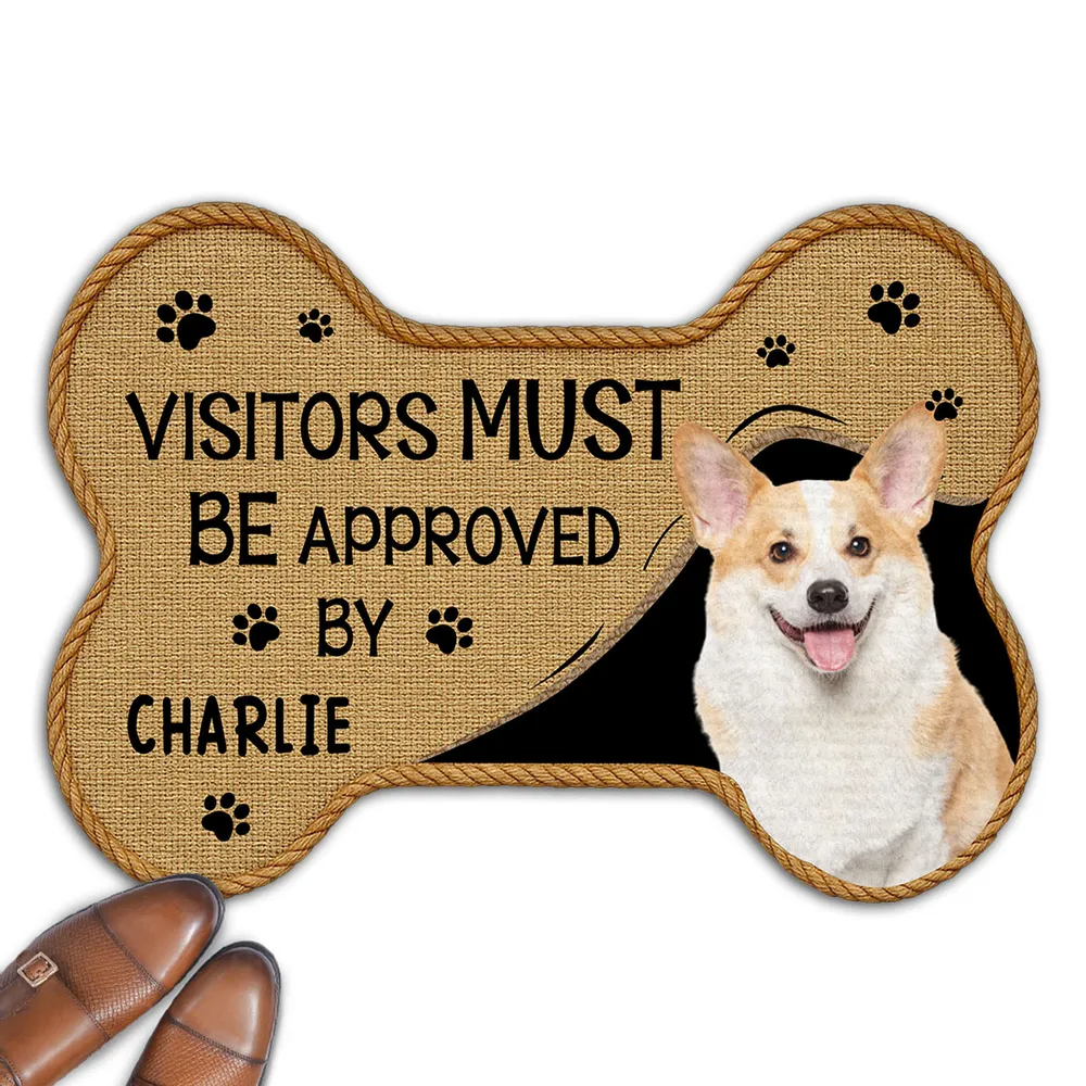 Let Us See Photo - Personalized Custom Doormat