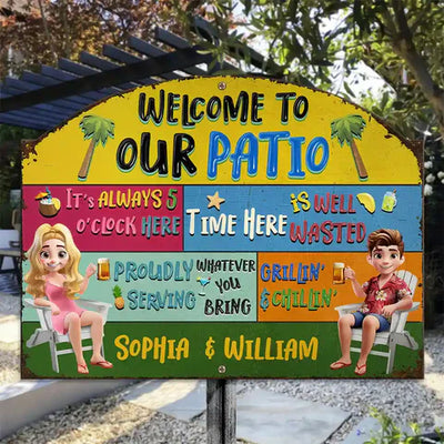 Custom Shaped Metal Sign