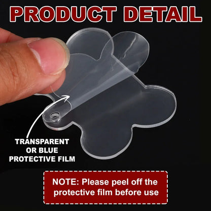 Here In Your Shoes - Personalized Custom 3D Effect Acrylic Ornament