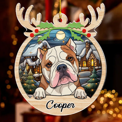 Warm Christmas - Personalized Custom Acrylic Ornament