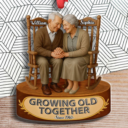 Our First Chirstmast Ornament - Personalized Acrylic Ornament - Custom Name And Year