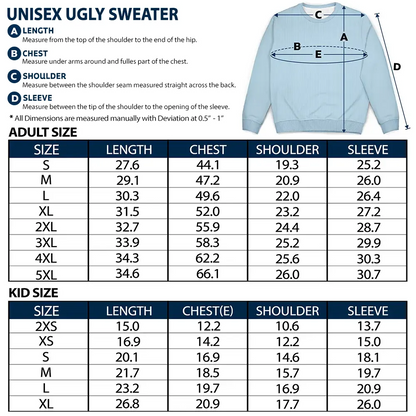 Custom Photo Cousin Crew Family - Personalized Unisex Ugly Sweater