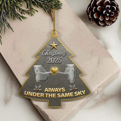Under The Same Sky - Personalized Custom Acrylic Ornament
