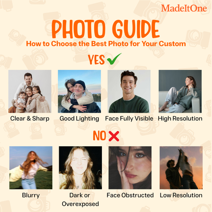 Personalized Warm & Artistic Watercolor Portrait Pottery Mug – Meaningful Gift for Couples & Family