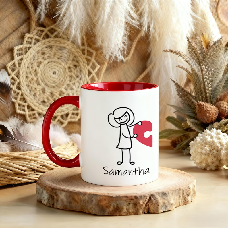 Personalized Couple Coffee Mugs – Romantic & Funny Custom Gift for Boyfriend or Girlfriend