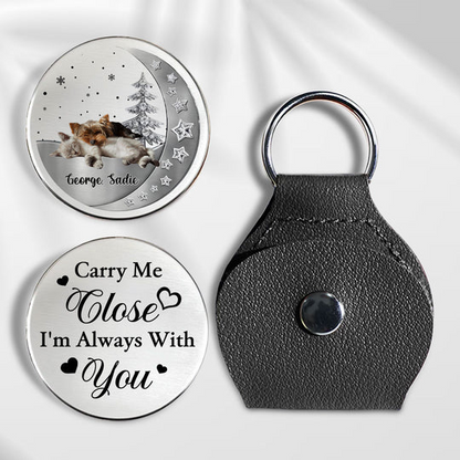 Beside You Photo - Personalized Custom 3D Effect Pocket Hug