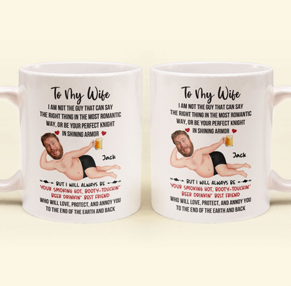 I Will Always Be Your Smoking Hot Husband - Personalized Mug
