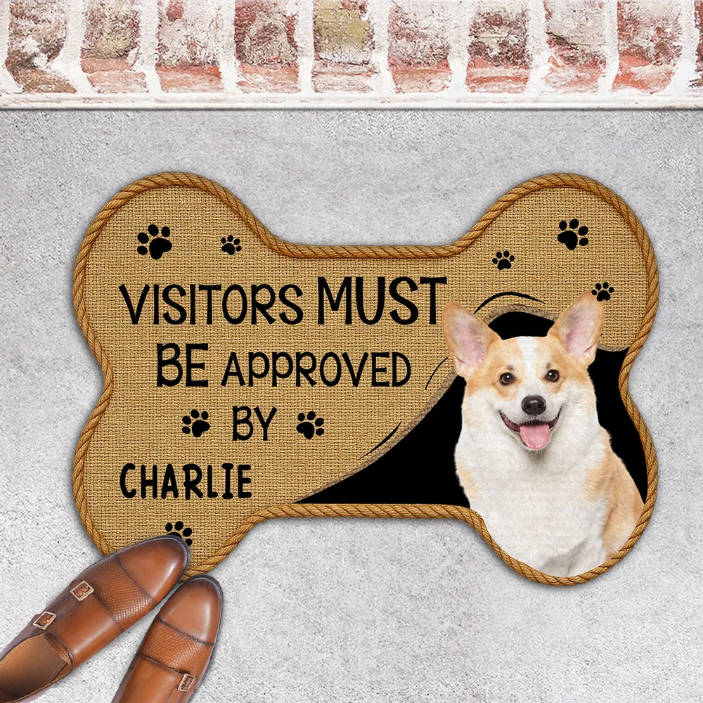 Let Us See Photo - Personalized Custom Doormat